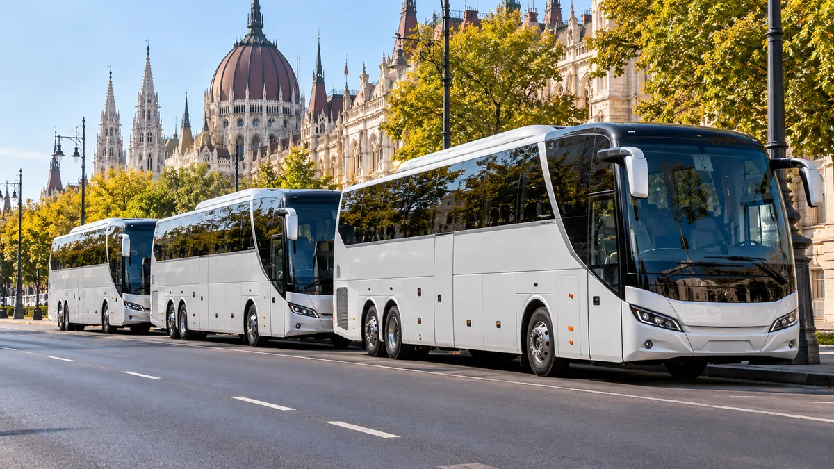 100+ Passenger Multi-Coach Transport Budapest